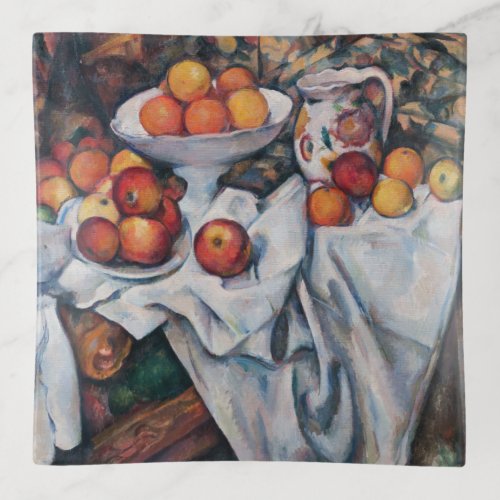 Paul Cezanne _ Still Life Apples and Oranges Trinket Tray