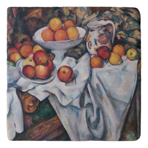 Paul Cezanne _ Still Life Apples and Oranges Trivet