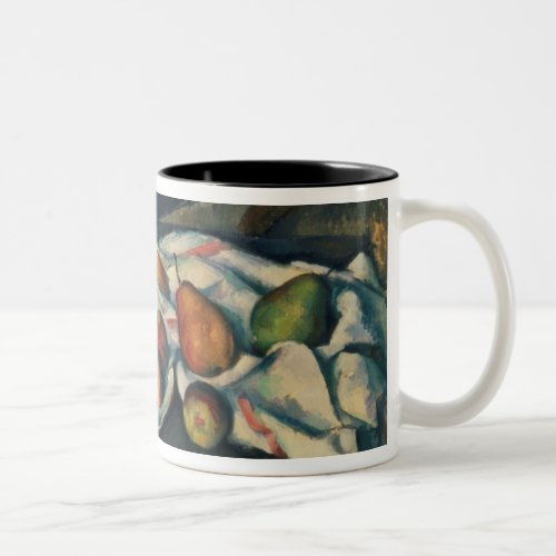 Paul Cezanne  Still Life of Peaches and Pears 18 Two_Tone Coffee Mug