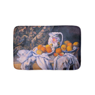 Paul Cezanne - Still Life with a Curtain Bath Mat