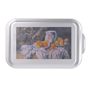 Paul Cezanne - Still Life with a Curtain Cake Pan