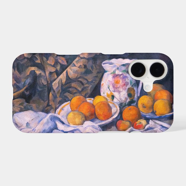 Paul Cezanne - Still Life with a Curtain  Case-Mate iPhone Case (Back (Horizontal))