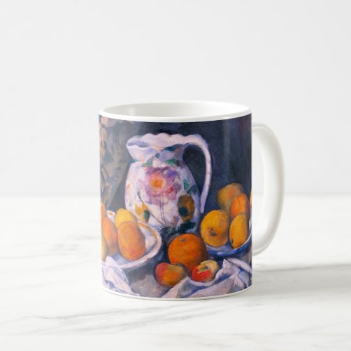 Paul Cezanne _ Still Life with a Curtain Coffee Mug