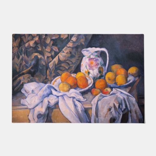 Paul Cezanne _ Still Life with a Curtain Doormat