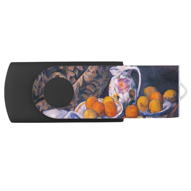 Paul Cezanne - Still Life with a Curtain Flash Drive (Front)