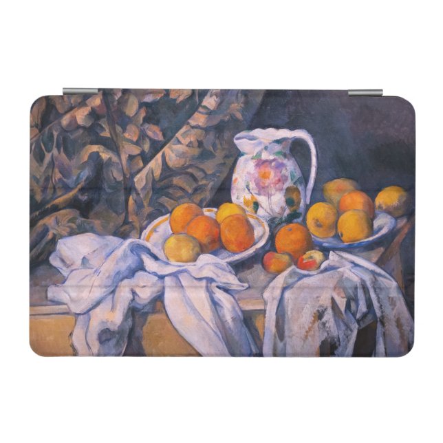 Paul Cezanne - Still Life with a Curtain iPad Mini Cover (Horizontal)