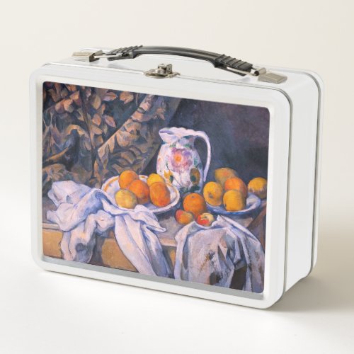 Paul Cezanne _ Still Life with a Curtain Metal Lunch Box