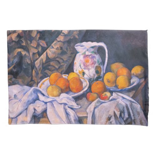 Paul Cezanne _ Still Life with a Curtain Pillow Case