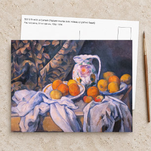 Paul Cezanne - Still Life with a Curtain Postcard