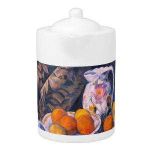Paul Cezanne - Still Life with a Curtain Teapot