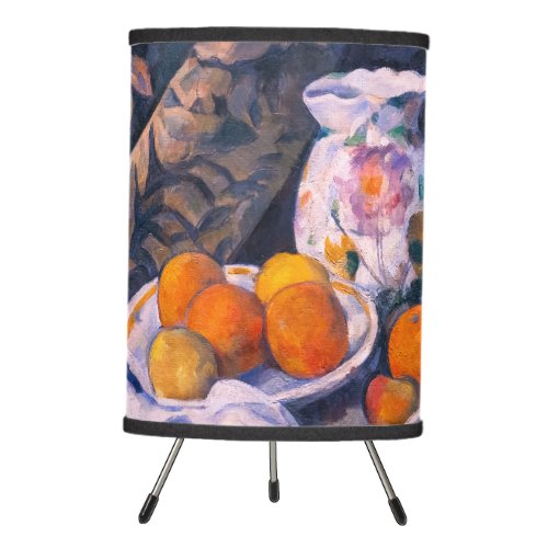 Paul Cezanne _ Still Life with a Curtain Tripod Lamp