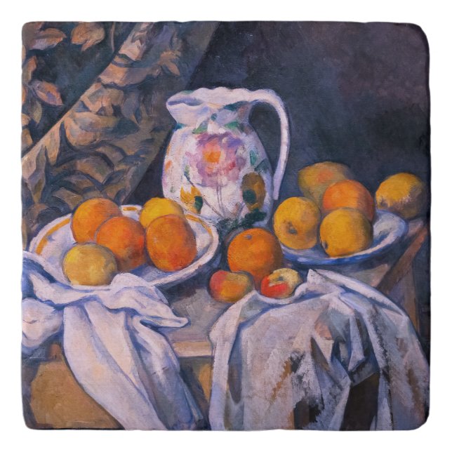 Paul Cezanne - Still Life with a Curtain Trivet (Front)