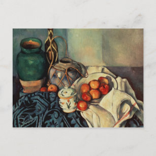 Paul Cezanne   Still Life with Apples, 1893-94 Postcard