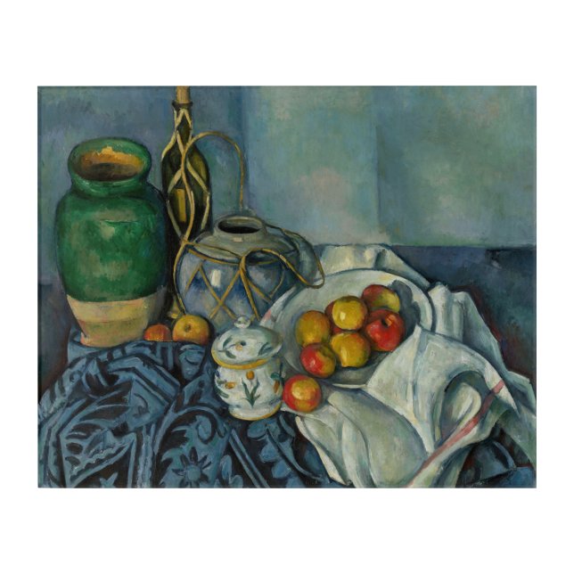 Paul Cezanne - Still Life with Apples Acrylic Print (Front)