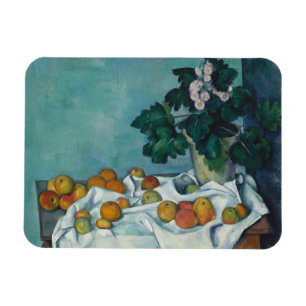Paul Cezanne Still Life with Apples and a Pot of Magnet