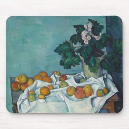 Paul Cezanne  Still Life with Apples and a Pot of Mouse Pad