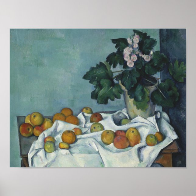 Paul Cezanne - Still Life with Apples and a Pot Poster (Front)