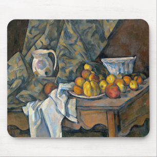 Paul Cezanne   Still Life with Apples and Peaches, Mouse Pad