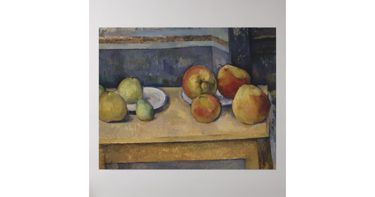 Paul Cezanne - Still Life with Apples and Pears Poster | Zazzle