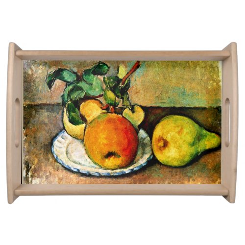 Paul Cezanne Still Life with Apples and Pears Serving Tray