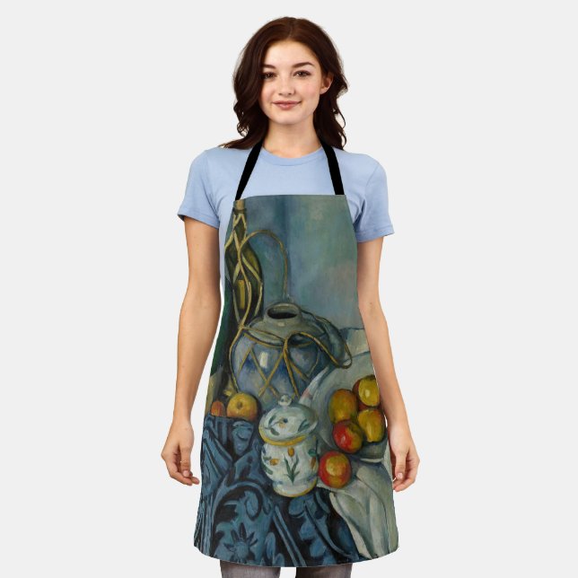 Paul Cezanne - Still Life with Apples Apron (Worn)