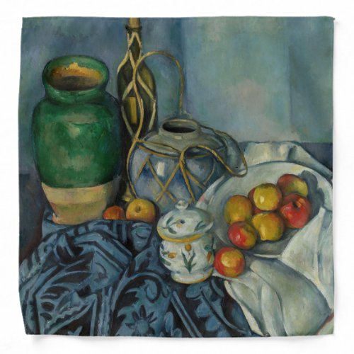 Paul Cezanne _ Still Life with Apples Bandana