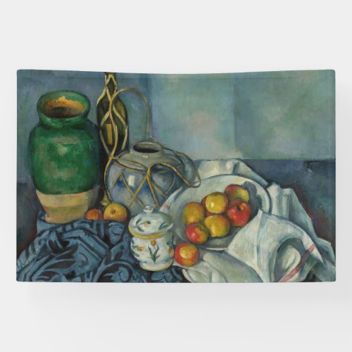 Paul Cezanne _ Still Life with Apples Banner