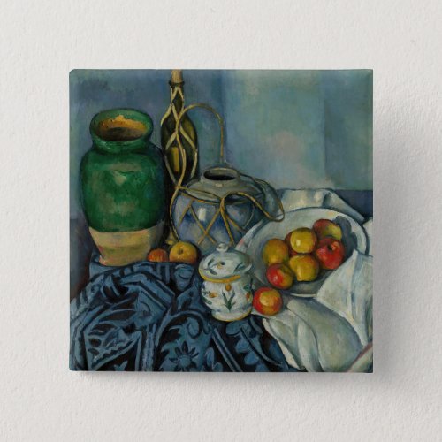 Paul Cezanne _ Still Life with Apples Button
