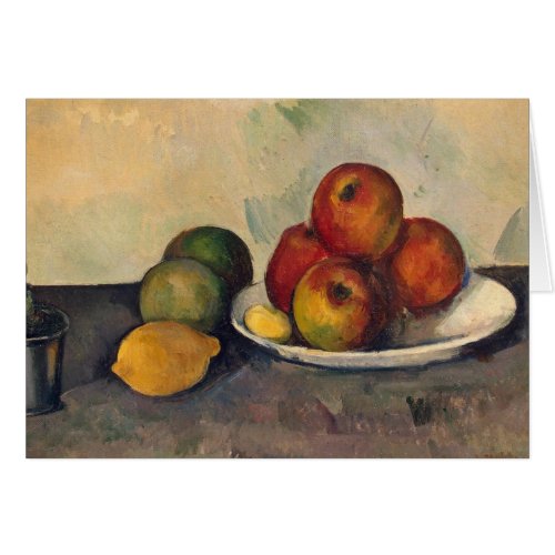 Paul Cezanne  Still life with Apples c1890