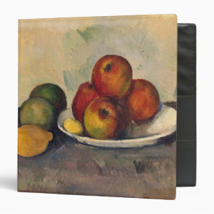 Paul Cezanne   Still life with Apples, c.1890 3 Ring Binder