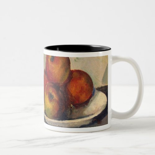 Paul Cezanne  Still life with Apples c1890 Two_Tone Coffee Mug