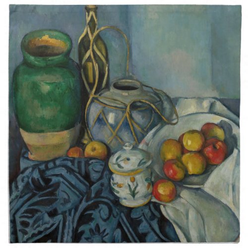 Paul Cezanne _ Still Life with Apples Cloth Napkin