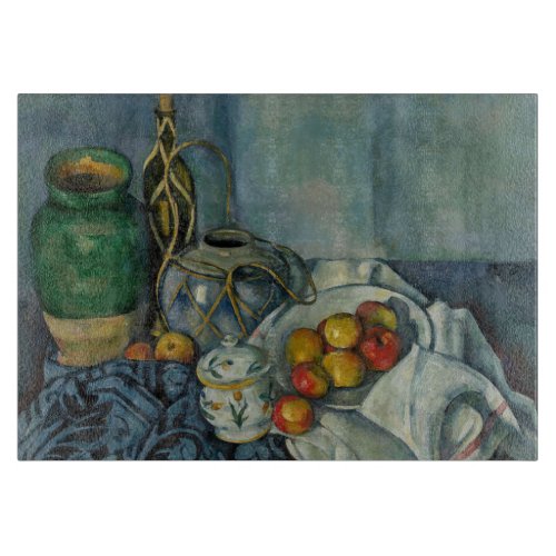 Paul Cezanne _ Still Life with Apples Cutting Board