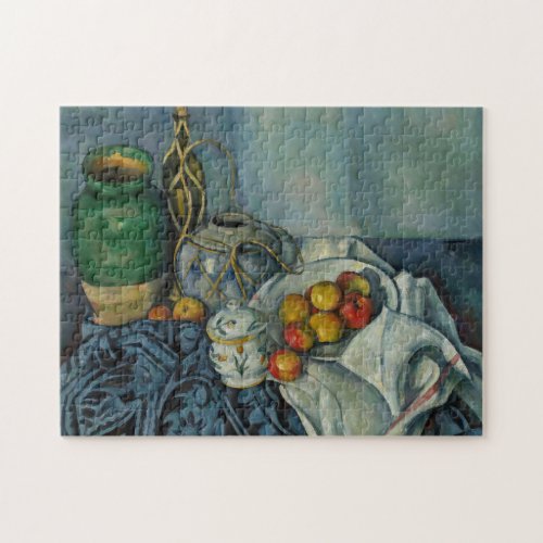 Paul Cezanne _ Still Life with Apples Jigsaw Puzzle