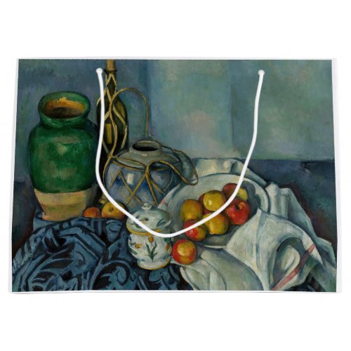 Paul Cezanne _ Still Life with Apples Large Gift Bag