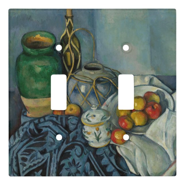Paul Cezanne - Still Life with Apples Light Switch Cover (Front)