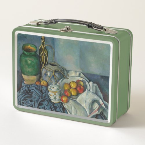 Paul Cezanne _ Still Life with Apples Metal Lunch Box