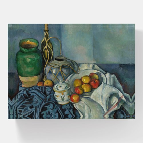 Paul Cezanne _ Still Life with Apples Paperweight