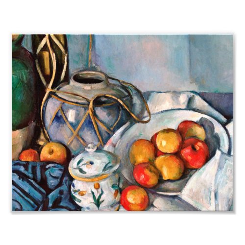 Paul Cezanne _ Still Life With Apples Photo Print