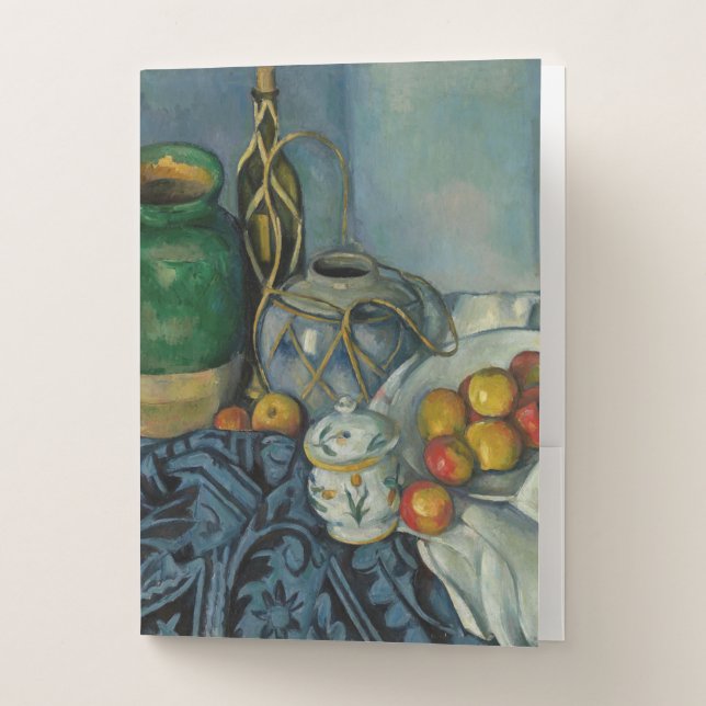 Paul Cezanne - Still Life with Apples Pocket Folder (Front)