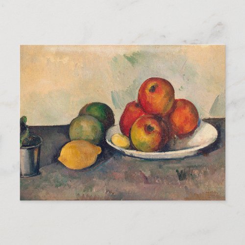 Paul Cezanne _ Still Life with Apples Postcard