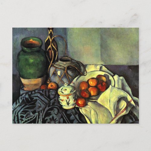 Paul Cezanne _ Still Life with Apples Postcard