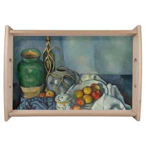 Paul Cezanne _ Still Life with Apples Serving Tray