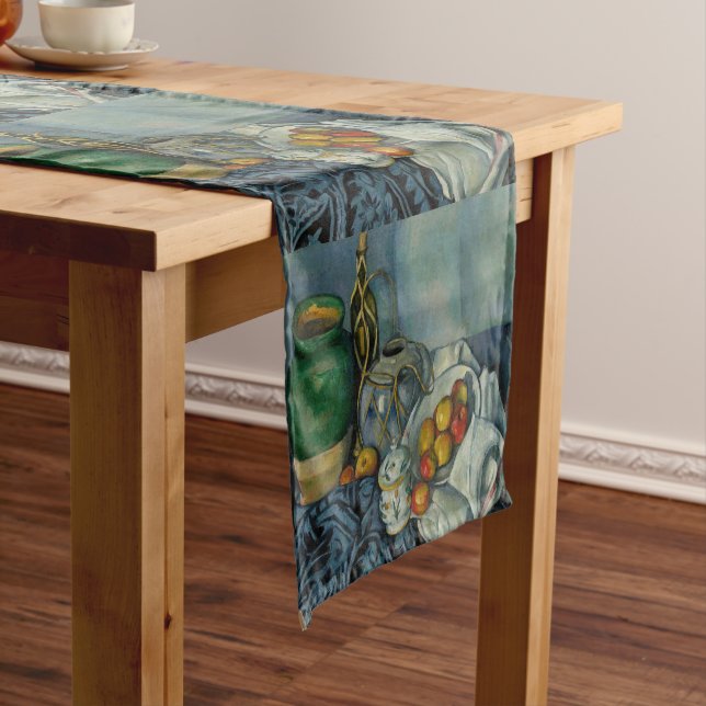 Paul Cezanne - Still Life with Apples Short Table Runner (In Situ)