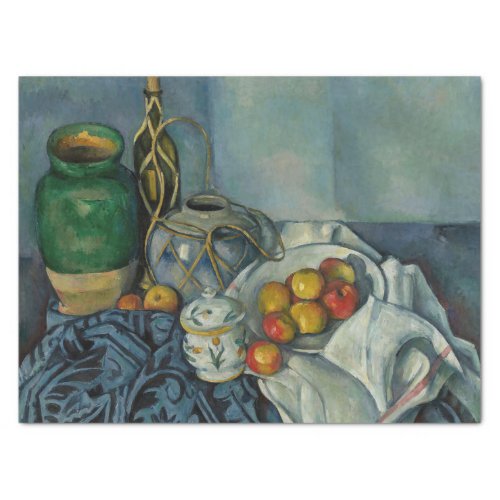 Paul Cezanne _ Still Life with Apples Tissue Paper