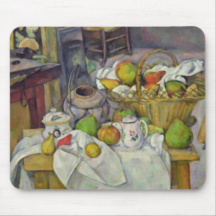 Paul Cezanne Still life with basket, 1888-90 Mouse Pad