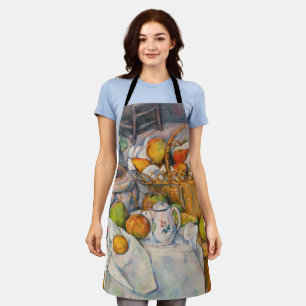 Paul Cezanne - Still Life with Basket Apron