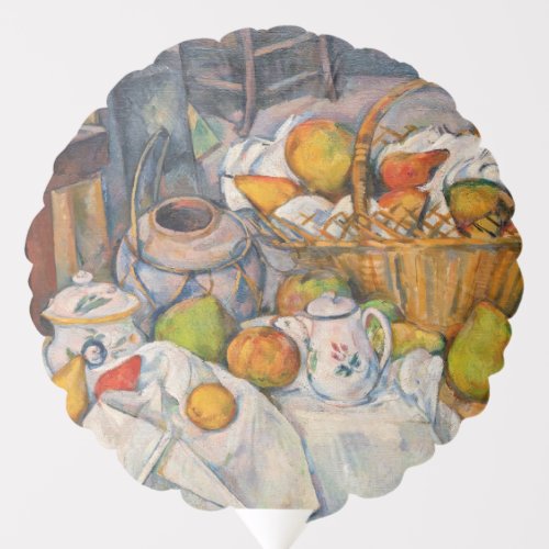 Paul Cezanne _ Still Life with Basket Balloon