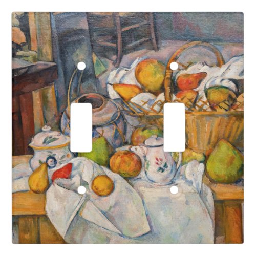 Paul Cezanne _ Still Life with Basket Light Switch Cover