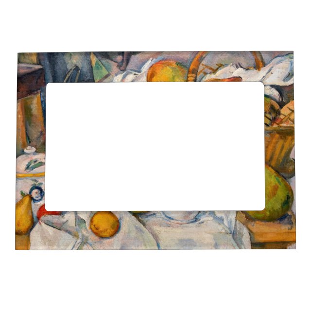 Paul Cezanne - Still Life with Basket Magnetic Frame (Front)